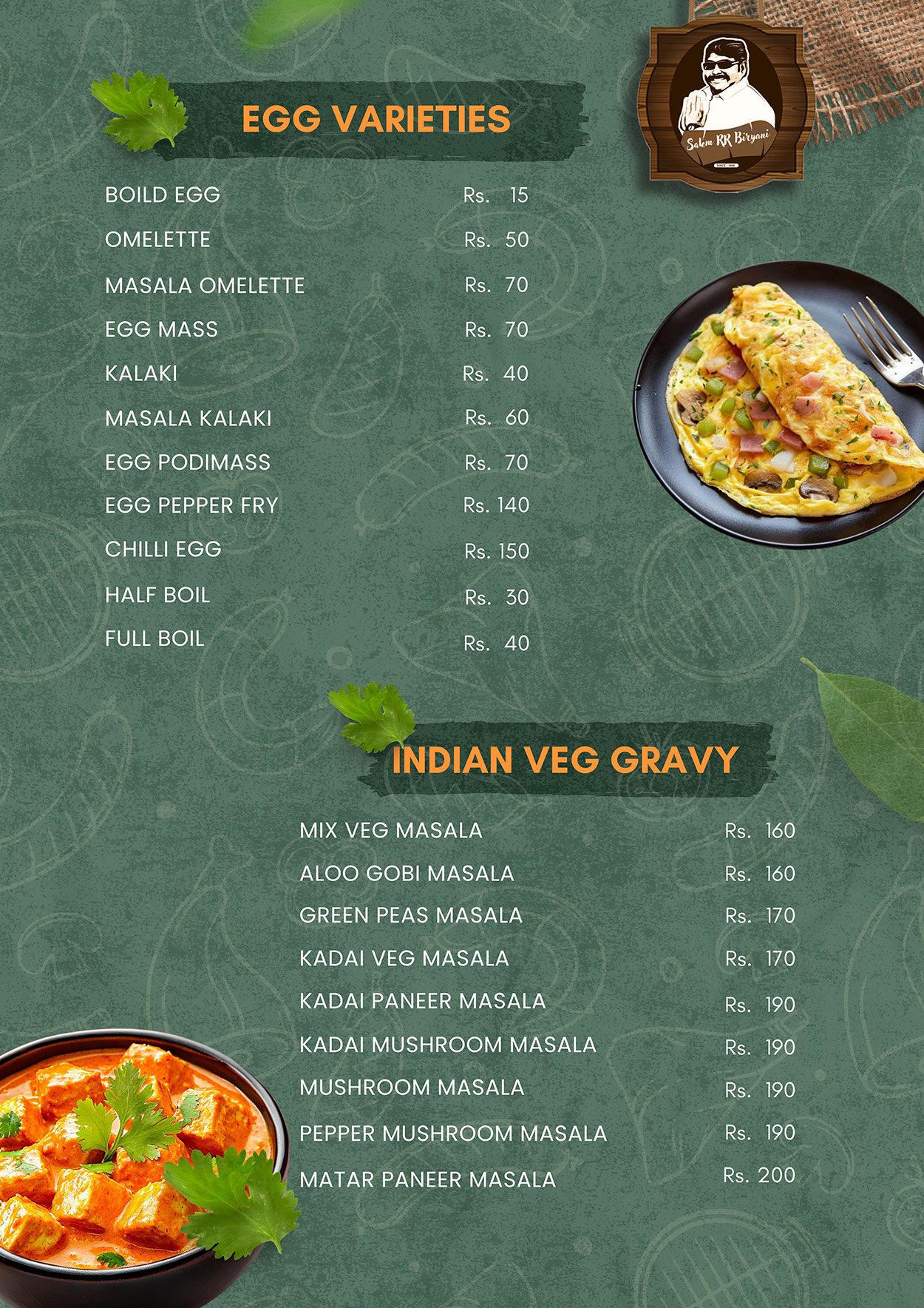 Menu Page 11