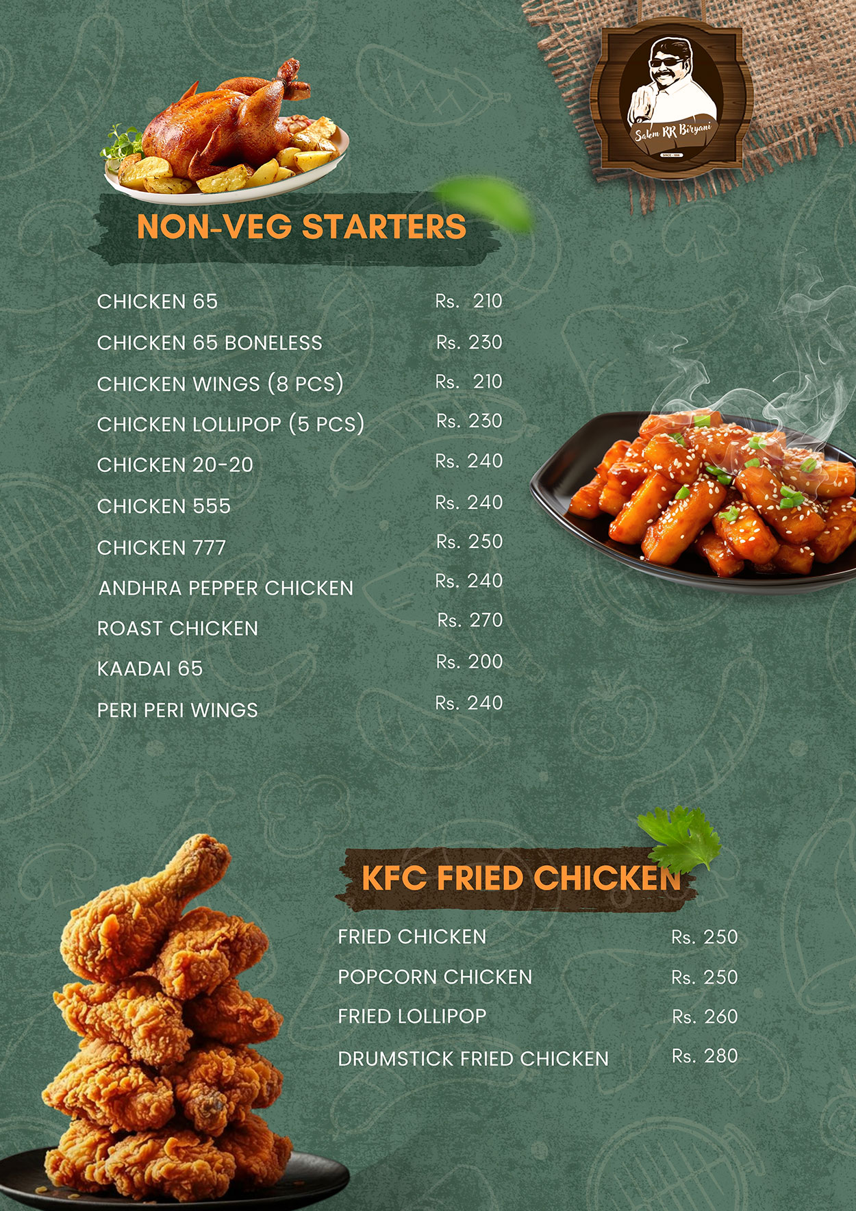 Menu Page 3